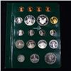 Image 2 : Complete United States Proof Type Set Page 1976-2009 19 coins
