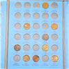 Image 4 : Partial Lincoln Cent Book 1909-1940 24 coins