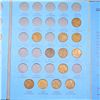 Image 5 : Partial Lincoln Cent Book 1909-1940 24 coins