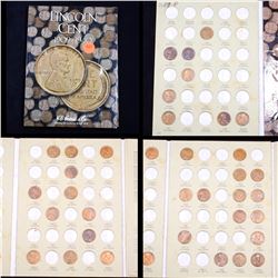 Partial Lincoln Cent Book 1911-1940 35 coins