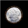 Image 2 : ***Auction Highlight*** AU/BU Slider Brinks Shotgun Morgan $1 Roll 1898 & P Ends Virtually UNC (fc)