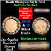 Image 1 : Buffalo Nickel Shotgun Roll in Old Bank Style 'Los Angeles Trust & Savings Bank' Wrapper 1916 & s Mi