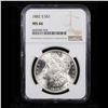 Image 4 : ***Auction Highlight*** NGC 1882-s Morgan Dollar $1 Graded ms66 By NGC (fc)