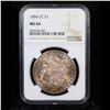 Image 2 : ***Auction Highlight*** NGC 1884-cc Morgan Dollar $1 Graded ms64 By NGC (fc)