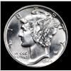 Image 2 : ***Auction Highlight*** 1944-p Mercury Dime 10c Graded ms67 FSB By SEGS (fc)