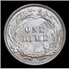 Image 3 : ***Auction Highlight*** 1901-p Barber Dime 10c Graded ms65 By SEGS (fc)