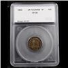 Image 4 : ***Auction Highlight*** 1820 JR-13 Large 0 Capped Bust Dime 10c Graded vf35 By SEGS (fc)