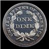 Image 3 : Proof ***Auction Highlight*** 1858 Seated Liberty Dime 10c Graded pr65+ DCAM By SEGS (fc)