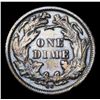 Image 3 : *Highlight Of Entire Auction* 1872-cc FS-101 Seated Liberty Dime 10c Graded ms61 Details By SEGS (fc