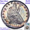 Image 10 : ***Auction Highlight*** 1855-o Arrows WB-6 Seated Half Dollar 50c Graded ms65+ By SEGS (fc)