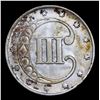 Image 3 : ***Auction Highlight*** 1852 Three Cent Silver 3cs Graded ms64 By SEGS (fc)