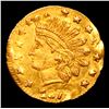 Image 2 : ***Auction Highlight*** 1872/1 25c BG-869 California Fractional Gold Grades ms65 (fc)