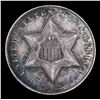 Image 2 : ***Auction Highlight*** 1862 Three Cent Silver 3cs Graded ms63+ By SEGS (fc)
