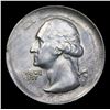 Image 2 : ***Auction Highlight*** 1964-p Mint Error Washington Quarter 25c Graded ms63 By SEGS (fc)