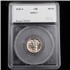 Image 4 : ***Auction Highlight*** 1925-s Mercury Dime 10c Graded ms63+ FSB By SEGS (fc)