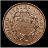 Image 3 : ***Auction Highlight*** 1835 C-1 Classic Head half cent 1/2c Graded Select Unc BN By USCG (fc)