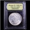 Image 4 : ***Auction Highlight*** 1899-s /s Vam 10 Morgan Dollar $1 Graded Select Unc By USCG (fc)