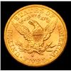 Image 3 : ***Auction Highlight*** 1886-s Gold Liberty Half Eagle $5 Graded Select+ Unc By USCG (fc)