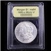 Image 4 : ***Auction Highlight*** 1880-o Micro 'o' Morgan Dollar $1 Graded Choice Unc By USCG (fc)