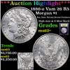 Image 1 : ***Auction Highlight*** 1886-o Vam 26 R5 Morgan Dollar $1 Graded Select Unc By USCG (fc)