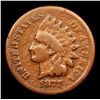 Image 2 : ***Auction Highlight*** 1877 Indian Cent 1c Graded f, fine By USCG (fc)