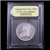 Image 4 : ***Auction Highlight*** 1828 o-101 Capped Bust Half Dollar 50c Graded Unc Details By USCG (fc)