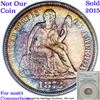 Image 8 : ***Auction Highlight*** 1892-cc Vam 11 R5 Morgan Dollar $1 Graded Select Unc By USCG (fc)