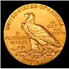 Image 3 : ***Auction Highlight*** 1915-p Gold Indian Half Eagle $5 Graded Select+ Unc By USCG (fc)
