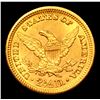 Image 3 : ***Auction Highlight*** 1904-p Gold Liberty Quarter Eagle $2 1/2 Graded Unc Details By USCG (fc)