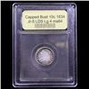 Image 4 : ***Auction Highlight*** 1834 Jr-5 LDS Lg 4 Capped Bust Dime 10c Graded Choice Unc By USCG (fc)