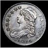 Image 2 : ***Auction Highlight*** 1814 O-105 Top POP Capped Bust Half Dollar 50c Graded Choice+ Unc By USCG (f