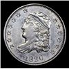 Image 2 : ***Auction Highlight*** 1830 Capped Bust Half Dime 1/2 10c Graded Select Unc By USCG (fc)