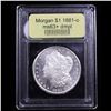 Image 4 : ***Auction Highlight*** 1881-o Morgan Dollar $1 Graded Select Unc+ DMPL By USCG (fc)