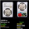 Image 1 : NGC 1898-o Morgan Dollar $1 Graded ms65 By NGC