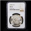 Image 2 : NGC 1898-o Morgan Dollar $1 Graded ms65 By NGC