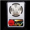 Image 3 : NGC 1880-s Morgan Dollar $1 Graded ms65 By NGC