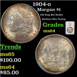 NGC 1904-o Morgan Dollar $1 Graded ms64 By NGC