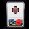 Image 5 : NGC 1916-p Lincoln Cent 1c Graded ms64 rb By NGC