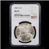 Image 2 : NGC 1881-s Morgan Dollar $1 Graded ms65 By NGC