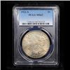 Image 2 : 1921-s Morgan Dollar $1 Graded ms63 By PCGS