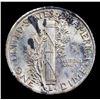 Image 3 : 1936-p Mercury Dime 10c Grades Unc Details FSB