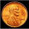 Image 2 : 1909 vdb Lincoln Cent 1c Grades GEM Unc RB