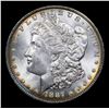 Image 2 : 1887-p Rainbow Toned Morgan Dollar $1 Grades Select Unc