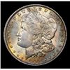 Image 2 : 1886-p Rainbow Toned Morgan Dollar $1 Grades Select+ Unc