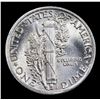 Image 3 : 1917-p Mercury Dime 10c Grades Unc Details FSB