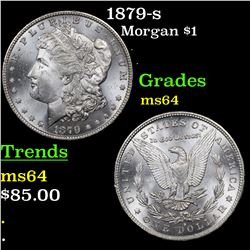1879-s Morgan Dollar $1 Grades Choice Unc