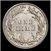 Image 3 : 1916-s Barber Dime 10c Grades Choice Unc