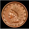 Image 2 : 1863 Indian Civil War Token 1c Grades Choice AU/BU Slider