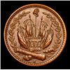 Image 3 : 1863 Indian Civil War Token 1c Grades Choice AU/BU Slider
