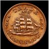 Image 2 : (1863) Trade and Commerce  F-259/445 Civil War Token 1c Grades Choice AU/BU Slider+